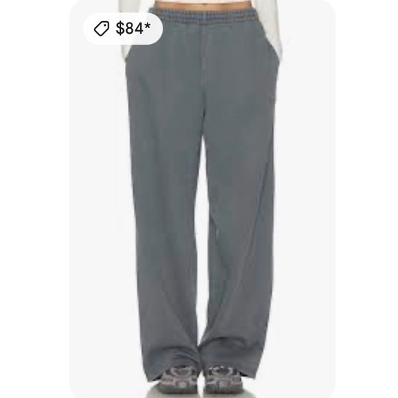 SKIMS Boyfriend Fleece Baggy Sweatpant Zircon Size 2X - Picture 7 of 7